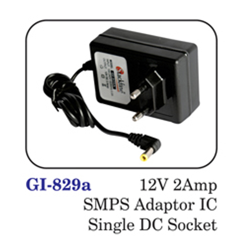 12v 2amp Smps Adaptor Ic Single Dc Socket