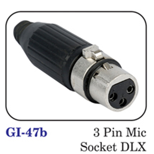 3 Pin Mic Socket Dlx