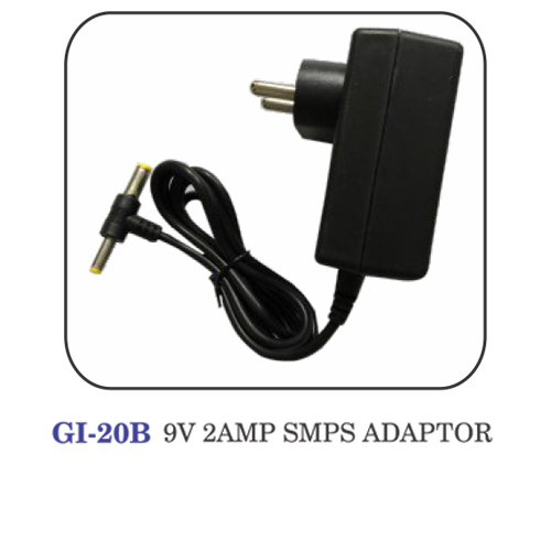 9v 2amp Smps Adaptor Ic Dual Dc Socket