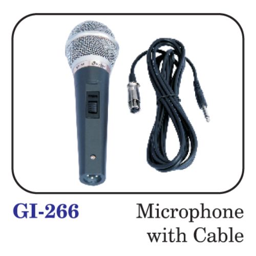 Microphone  With Cable