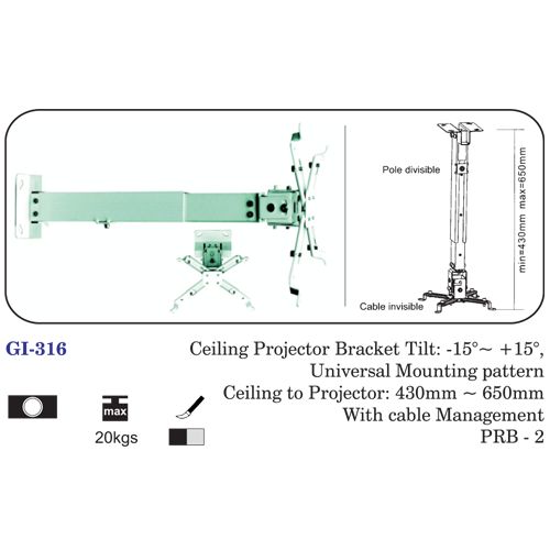 Ceiling Projector Bracket