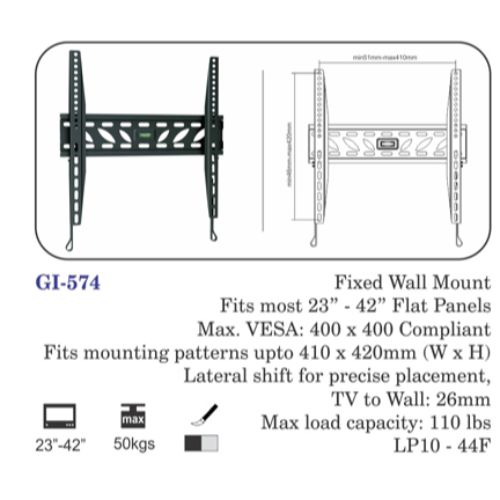 Fixed Wall Mount