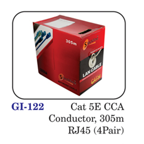 Cat 5e Cca Conductor, 305m Rj45 (4pair)