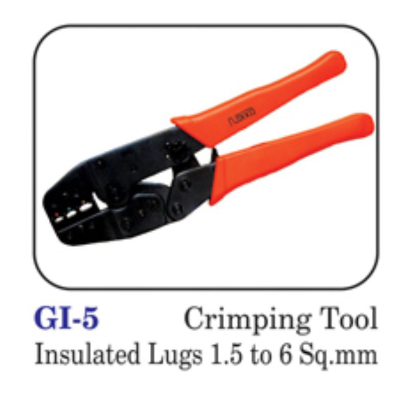 Crimping Tool Insulated Lugs 1.5 To 6 Sq Mm