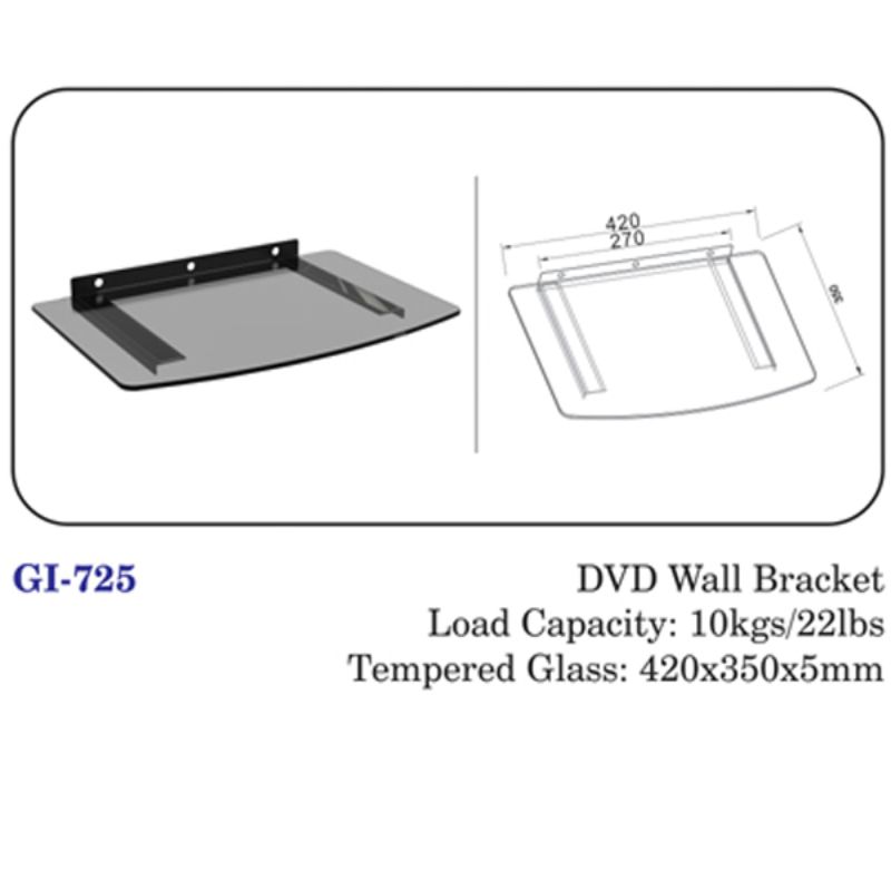 Dvd Wall Bracket