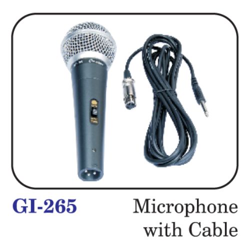 Microphone  With Cable