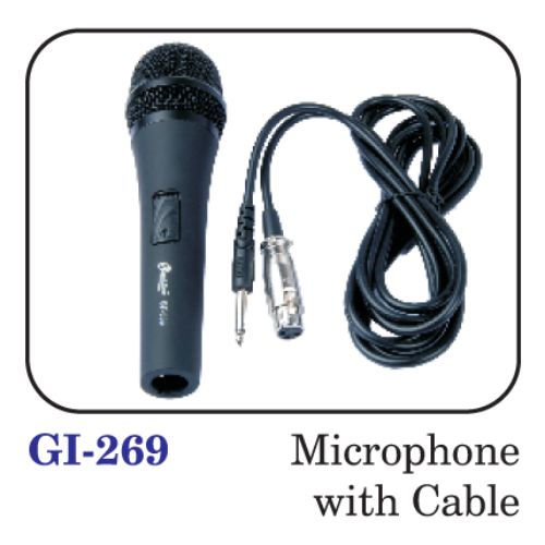 Microphone  With Cable