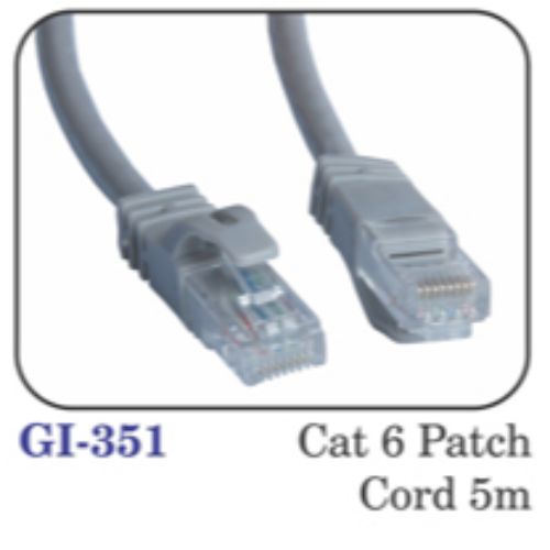 Cat 6 Patch Cord 5m