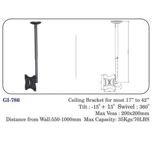 Ceiling Bracket For Most 17" To 42"