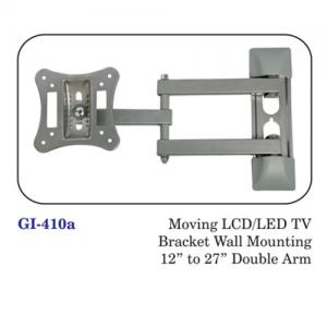 Moving Lcd / Led Tv Bracket Wall Mounting 12" To 27" Single Arm