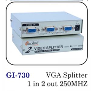 Vga Splitter 1 In 2 Out 250mhz