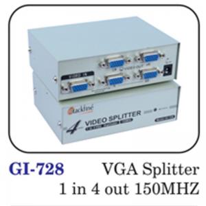 Vga Splitter 1 In 4 Out 150mhz